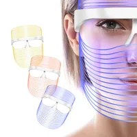 Masque maschera per il Viso LED Maschera di Sbiancamento Della Pelle Stringere Anti-Aging Rimozione Delle Rughe Terapia Della Luce Terapia Viso Trattamento di Cura di Bellezza XA23U
