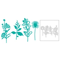 2020 new plant branches flower leaf metal cutting dies for embossing cut paper decoration greeting card scrapbooking no stamps