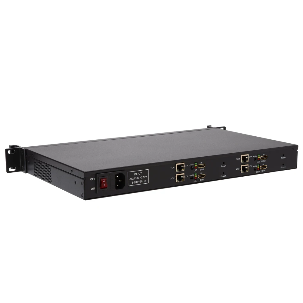 Кодировщик HWCODEC H5414 H264 H265 HEVC 4CH HDMI кодировщик IPTV 1080P RTMP RTSP для Facebook YouTube tвич|Теле- и