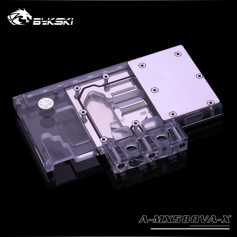 Bykski GPU Cooler Fit MAXSUN RX580 (Overseas Version) Graphics Card 12V 4PIN RGB 5V 3PIN RBW Light Cable A-MX58OVA-X | Компьютеры и