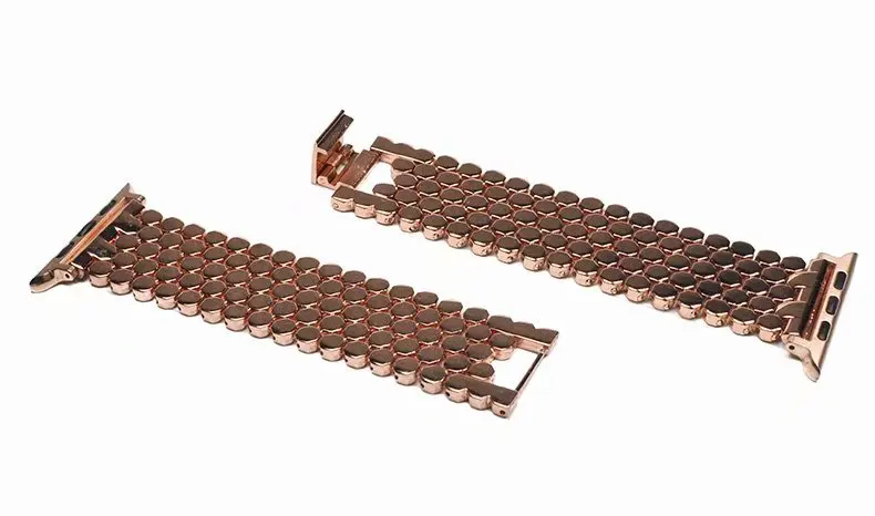 

Fashion Link Bracelet Strap for Apple Watch Band 5 40mm 44mm Stainless Steel Wristband for IWatch Series 4 3 2 1 38mm 42mm