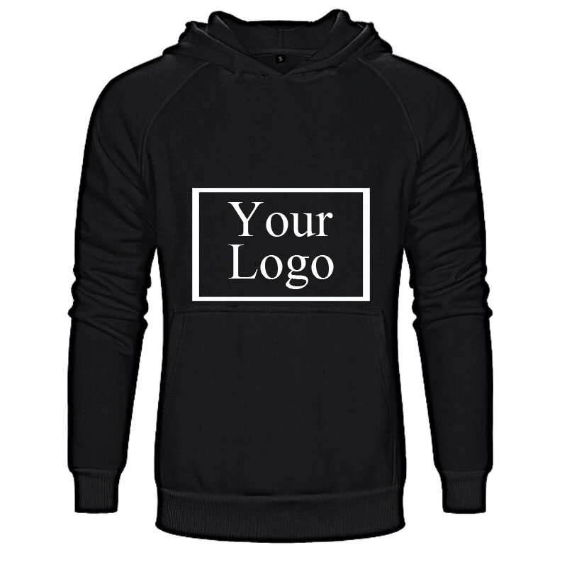 Толстовка с капюшоном мужская пара многоцветный ваш логотип напечатаны весна