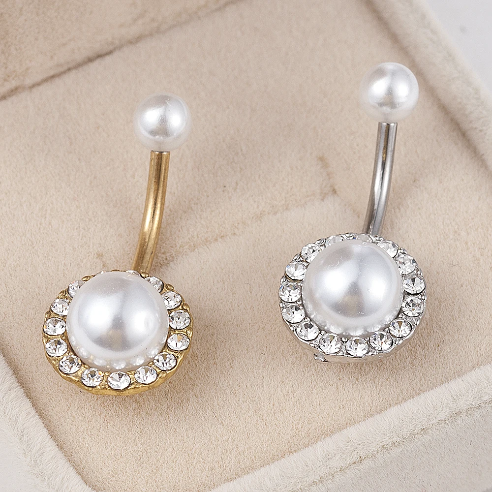 Модное пикантное женское кольцо Стразы с кристаллами имитацией жемчуга висячая