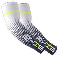 one pair cool men cycling running uv sun protection cuff cover protective arm sleeve bike sport arm warmers sleeves