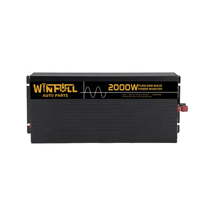 

Power Inverter Manufacturer 12V 24V/230V Power Inverter 2000W Car Inverter