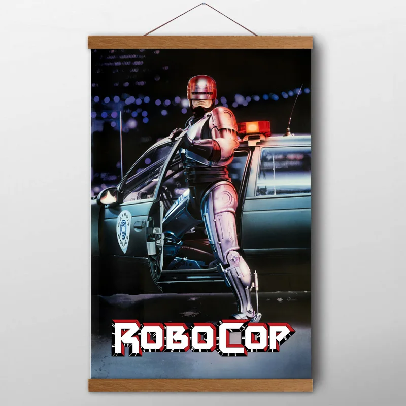 Картины из массива дерева картины RoboCop (1987) кино плакаты и принты холст ткань