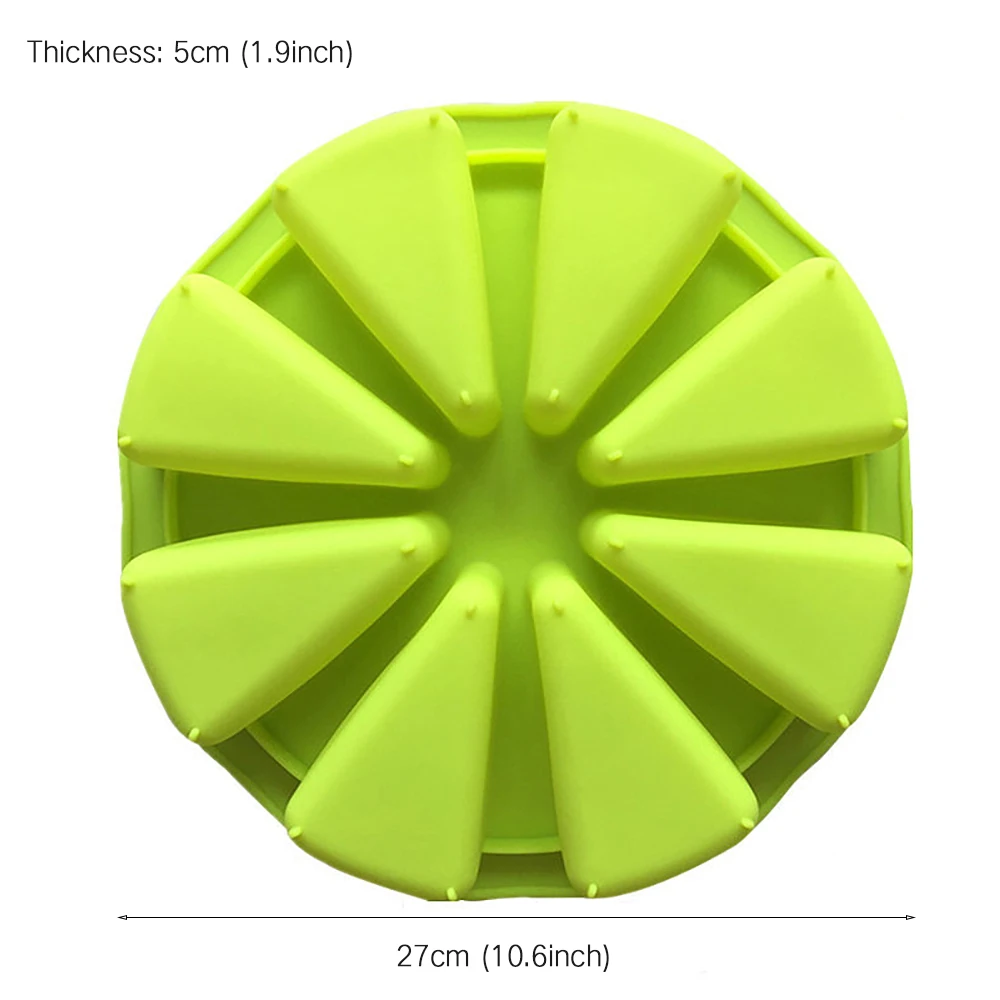 

Triangle Cake Molds Cake Pan Silicone Cake Mold Pudding Cakes Muffin Baking Tools Eight Holes Fondant Cake Molds For Baking