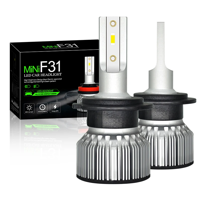 Светодиодные фары H7 C6 Turbo Fan 12V 24V 6000K H4 H1 H3 H8/H9/H11 H27 880 9005/HB3 9006/HB4 9012 HIR2 D2S автомобильная