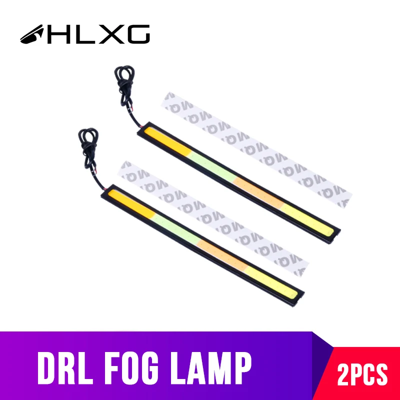 Автомобильные светодиодные полосы 12 в дневные ходовые огни Гибкие лампы