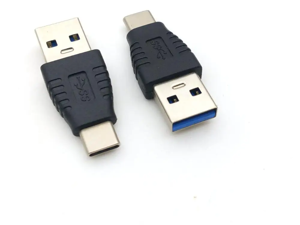 1 шт. черный Type C папа USB 3 0 адаптер|Соединители| |