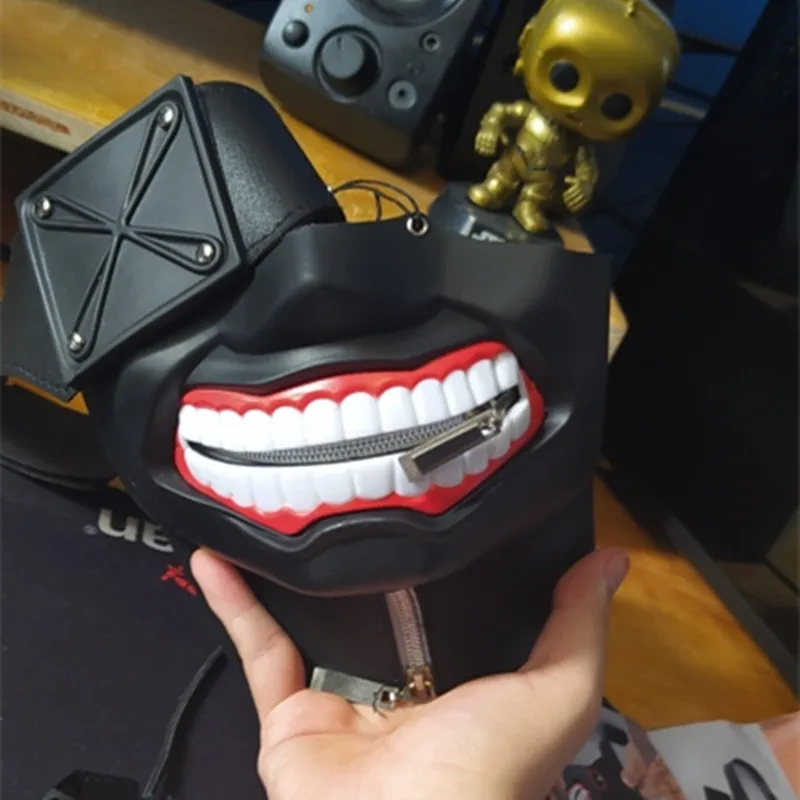 Токийский Гуль канеки Кен костюмы для косплея маска Хэллоуин реквизит резиновые