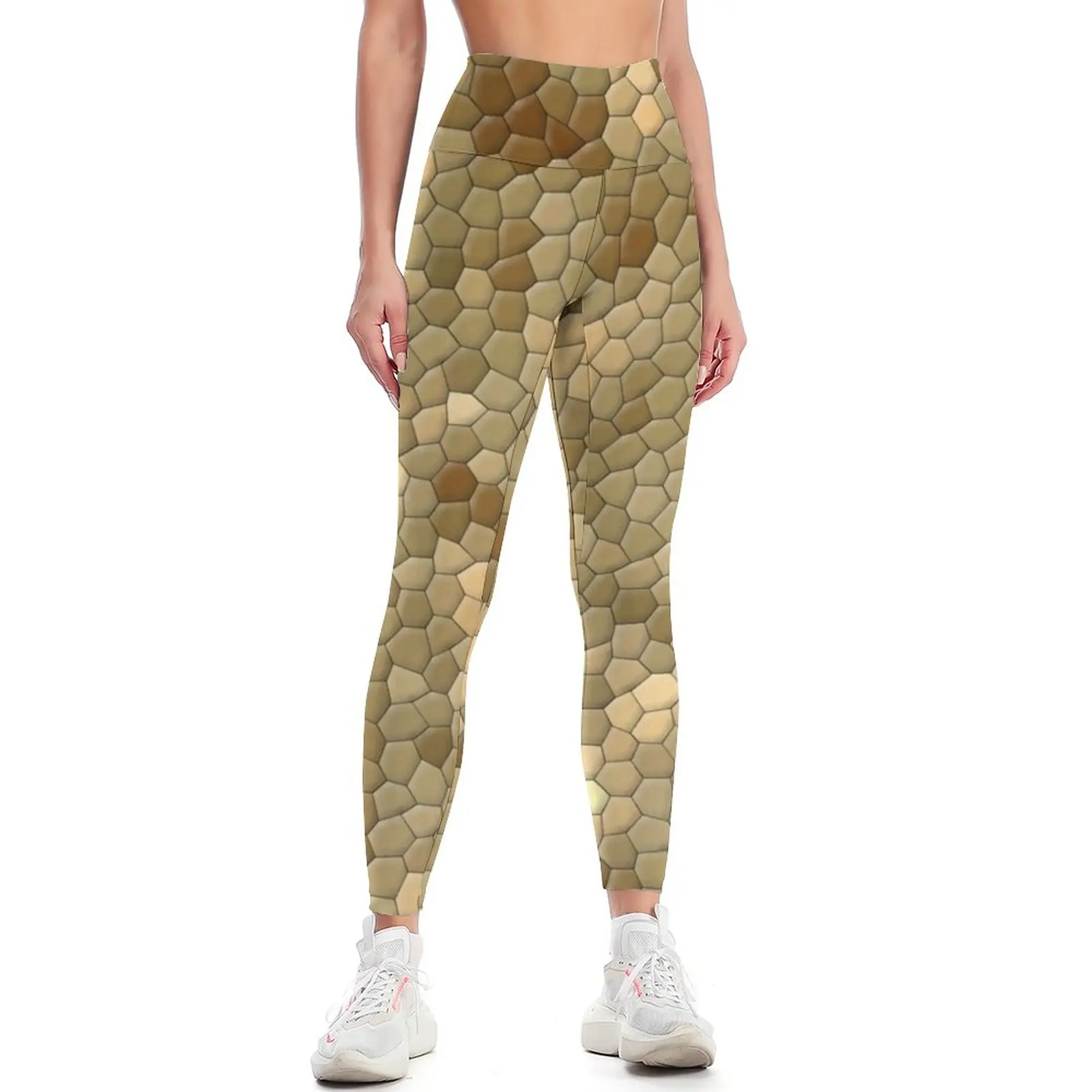 

Snakeskin Leggings Shaper Pattern Yoga Pants Cute Best Winter Female Yoga Leggings