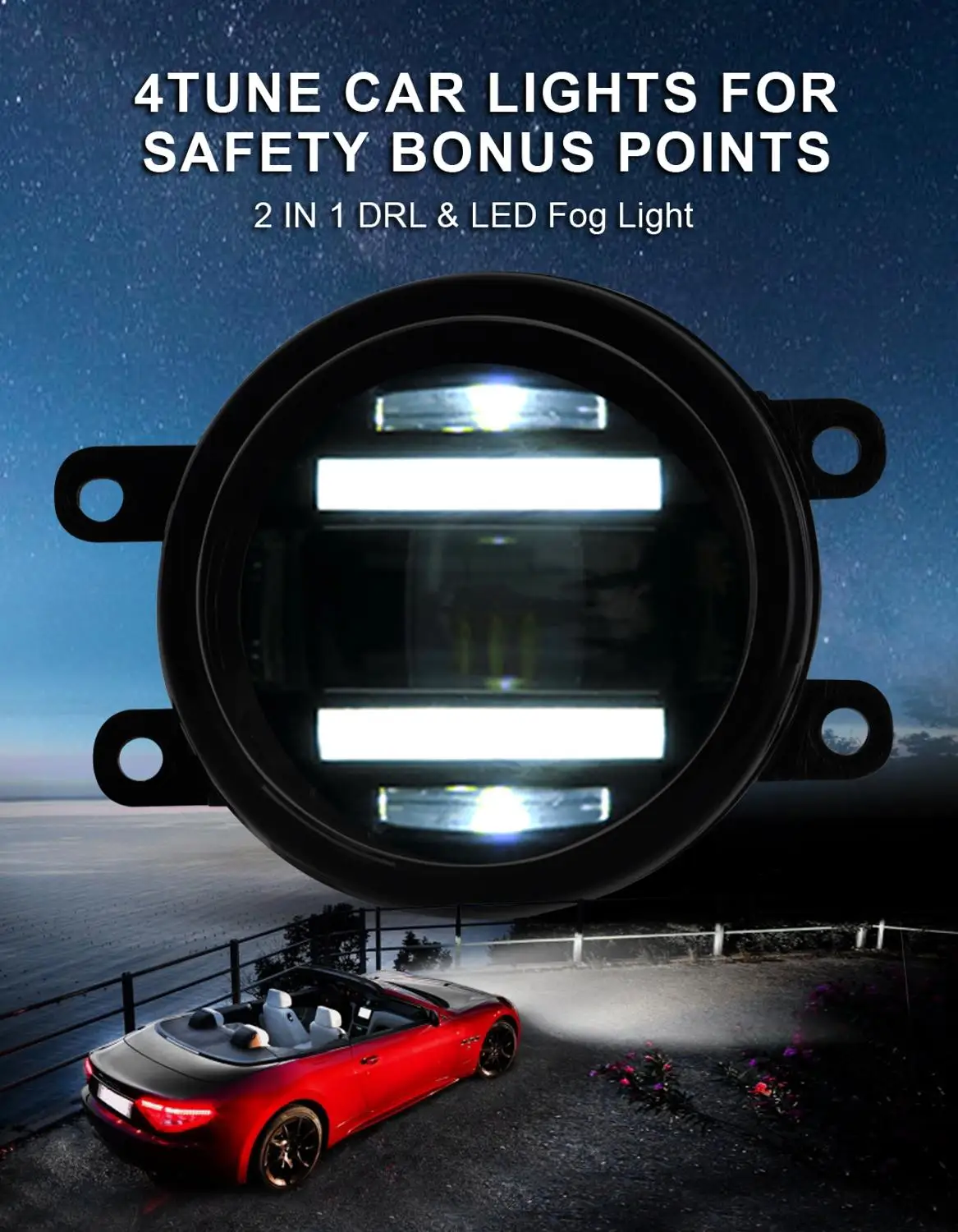 Прямой производитель автомобильных аксессуаров Противотуманные фары для fj cruiser