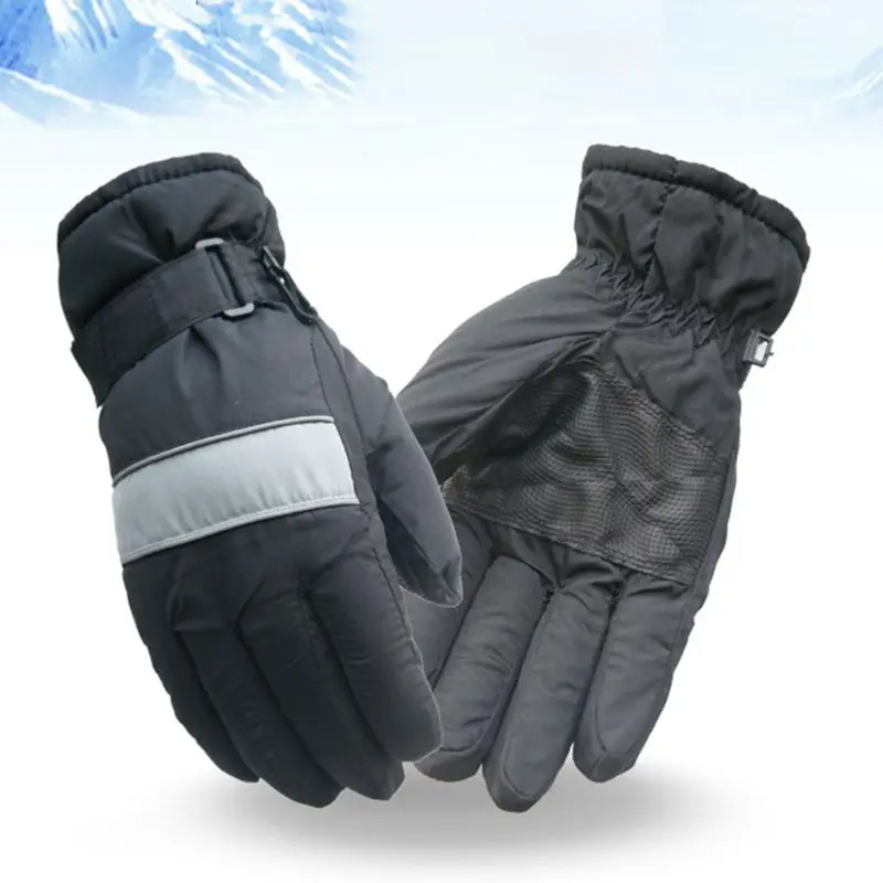 Зимние теплые водонепроницаемые перчатки для катания на лыжах и сноуборде