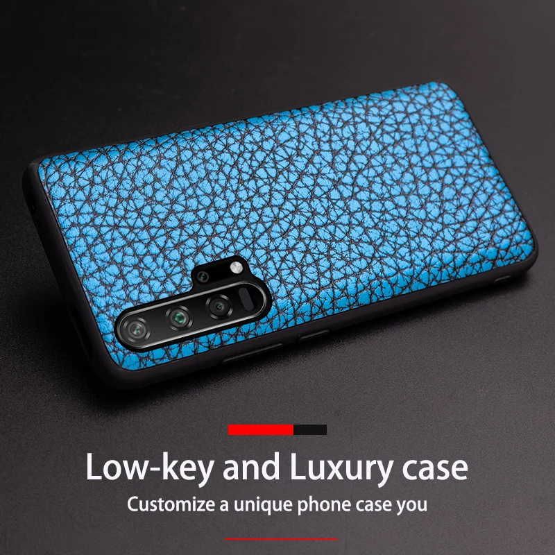 Leather Phone Case For Huawei Nova 9 8 7 SE 5T 5i For Honor 10 20S 30 50 60 Pro Magic 3 Cowhide seal Texture Cover