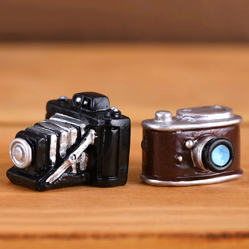 Милая мини камера ТВ радио фонограф имитация смолы игрушка украшение для