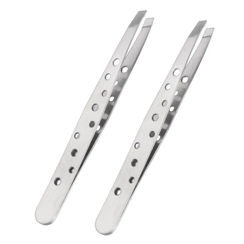 1 шт. Щипцы из нержавеющей стали для бровей щипцы зажим Профессиональный|Пинцеты