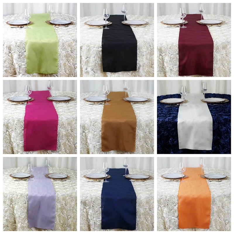 Настольная дорожка из полиэстера, банкетная лампа для украшения свадебного торжества Вечерние