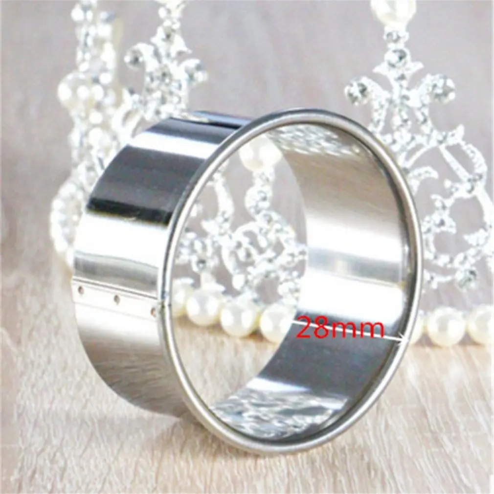 11 шт./компл. круглый Форма резка формы Нержавеющая сталь мусс для выпечки тортов