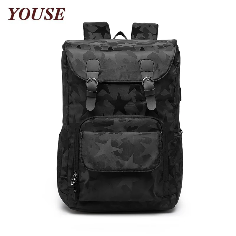 YOUSE мужской рюкзак для ноутбука дорожный женщин и мужчин большая вместительность