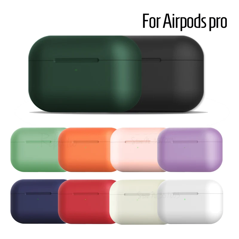 Силиконовый чехол для Airpods профессиональные наушники аксессуары Apple pro