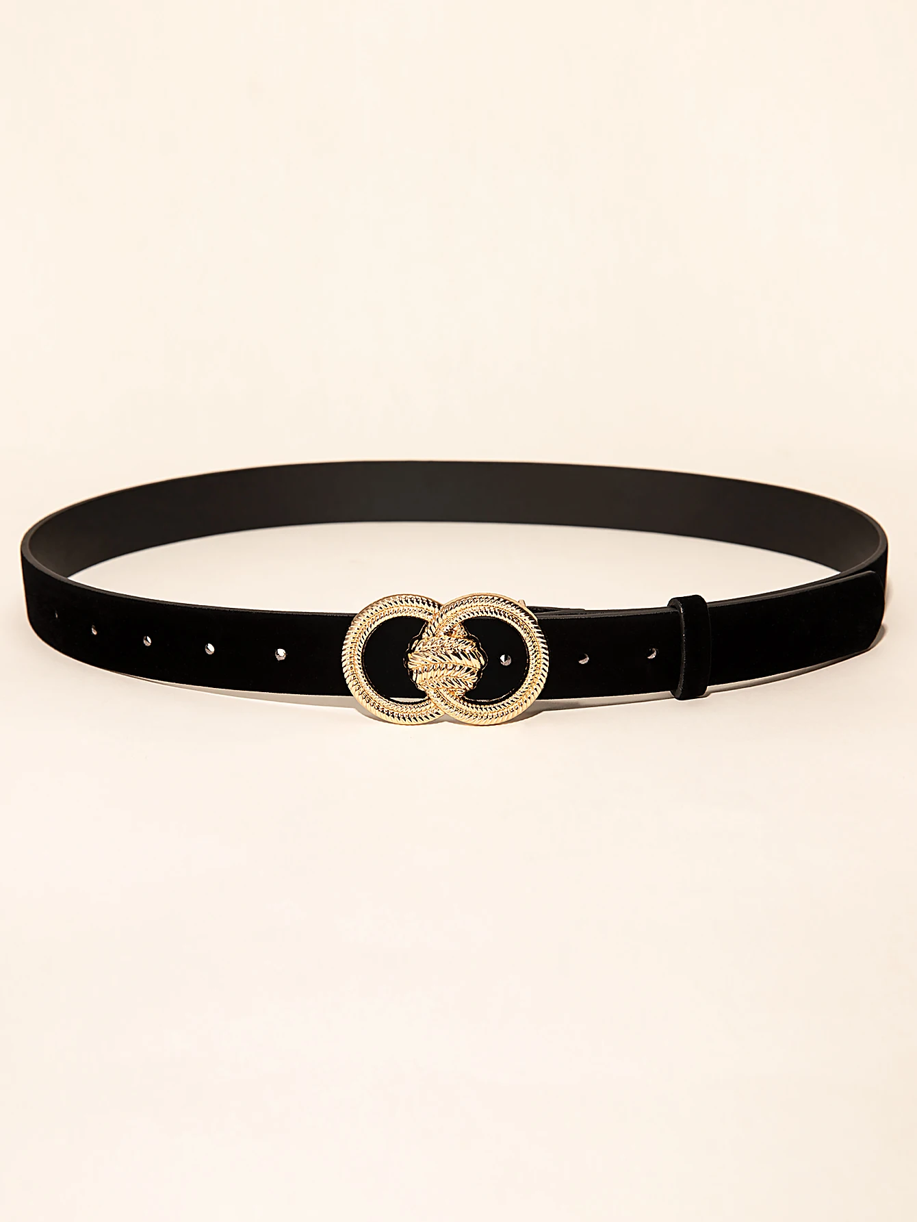 New Double Loop Snakeskin Black Women Belt Leather Villus Luxury Skinny Gothic Accessories Office Ladies | Аксессуары для одежды