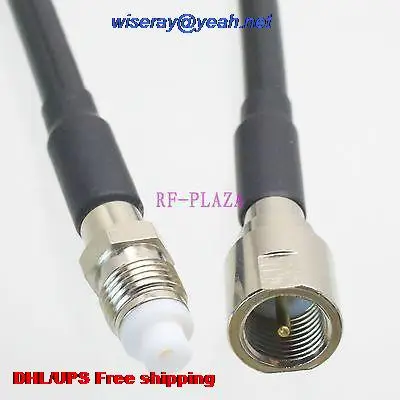 USB кабель диаметром 3 фута со штекером FME и разъемом female jack RG58 RF|Аксессуары для