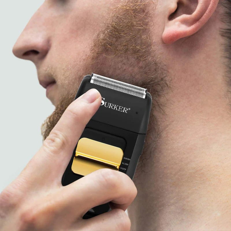 barber powerful shaver electric reciprocating razor portable bald head machine finishing tool intelligent shaving | Бытовая техника