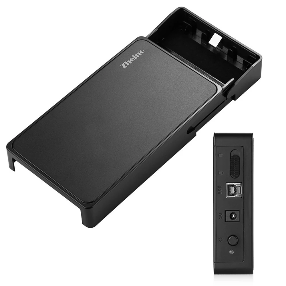 Чехол для жесткого диска Zheino 3,5 дюйма 3,5 SATA для USB 3,0 адаптер Внешний жесткий диск Корпус для 3," SSD HDD