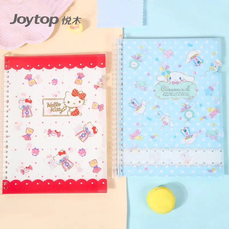 

Candy series soft surface PP loose-leaf notebook A5 notebook PU leather