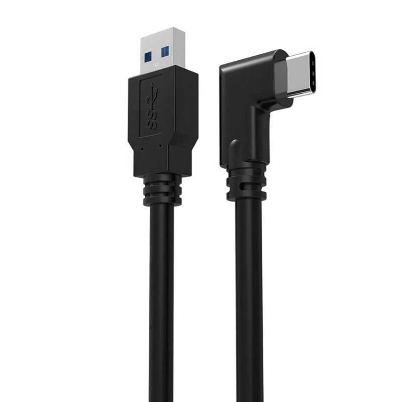 

Тип-C 3,0 5 м Налокотники подходит для Oculus ссылка USB-C паровой Очки виртуальной реальности Vr Quest кабель для передачи данных кабель с разъемом USB-C ...