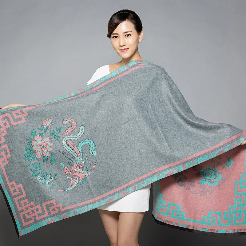 Шарф женский бренд Новый горячий дамы корейской версии большой платок длинный