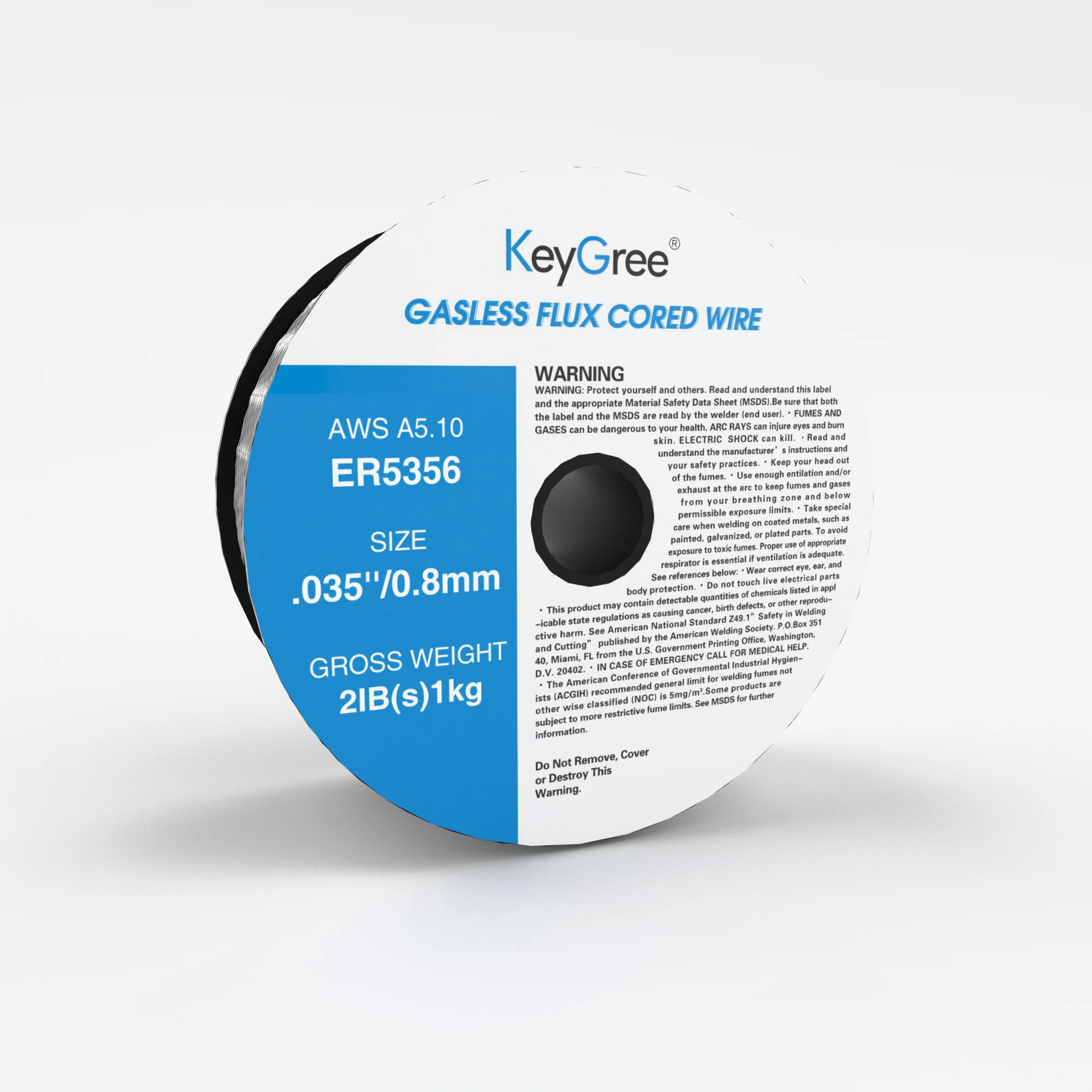 KeyGree MIG Сварочная проволока с флюсовой сердцевиной стандартная из углеродистой
