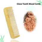 Натуральная деревянная расческа для массажа кожи головы, экологически чистая бамбуковая расческа для ухода за волосами, Массажная щетка, расческа