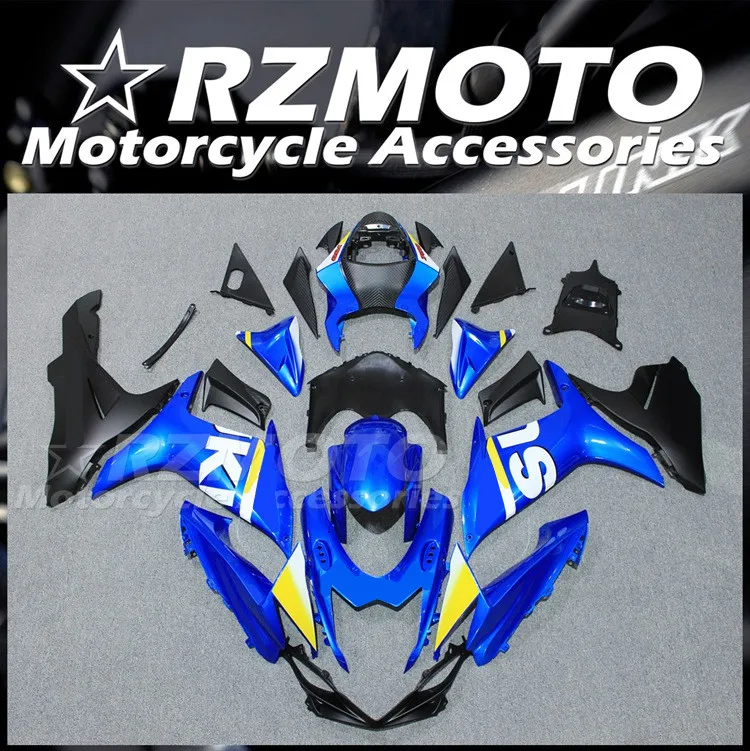 

Новый комплект обтекателей из АБС-пластика для Suzuki GSX-R 600 750 K11 2011 2012 2013 2014 2015 2016 2017 2018 L1 кузов синий
