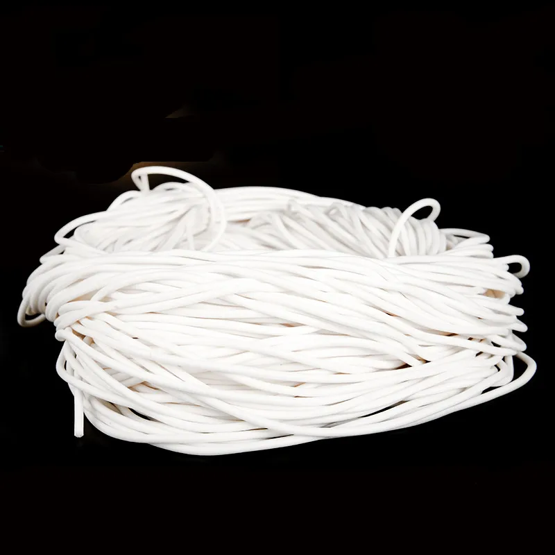 1 м силиконовая пенящаяся лента круглая резина высокотемпературная устойчивая