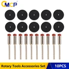 CMCP 20 шт. полимерный режущий диск Dremel с оправкой отрезной шлифовальный круг мини-пила для роторных инструментов абразивный шлифовальный диск