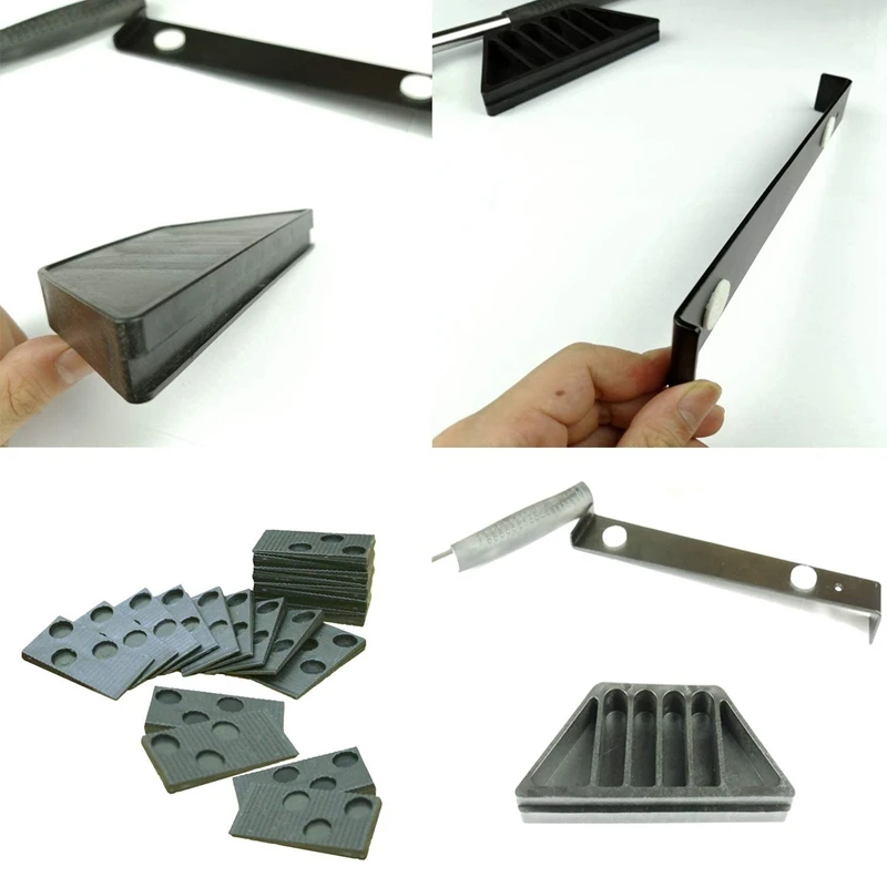 

Laminate Wood Flooring Installation Kit with 20PCS Spacers Tapping Block Pull Bar and Mallet Hand Tool Sets