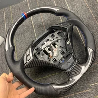 100 real carbon fiber car steering wheel for bmw 5 series m5 e60 525i 528i 530i 540i 2001 2010