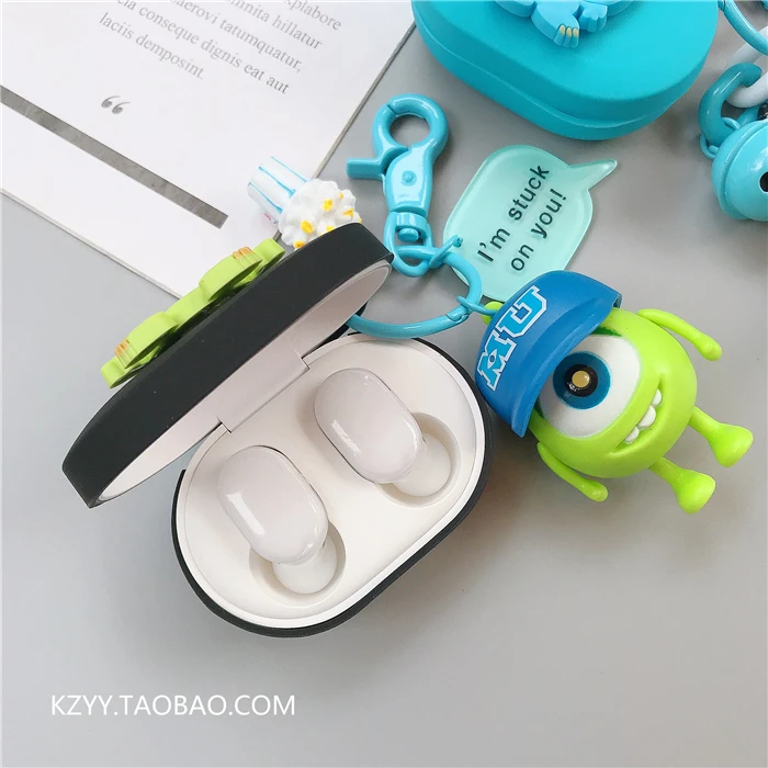 Чехол для наушников с мультяшными рисунками для mi Airdots чехол с крючком Милая защитная рамка для куклы с брелком для mi Airdots чехол для наушников s
