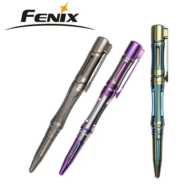 Fenix T5Ti Изысканная тактическая ручка для письма, армейский, Оборонный или аварийный побега атакующие самообороны тактическая ручка