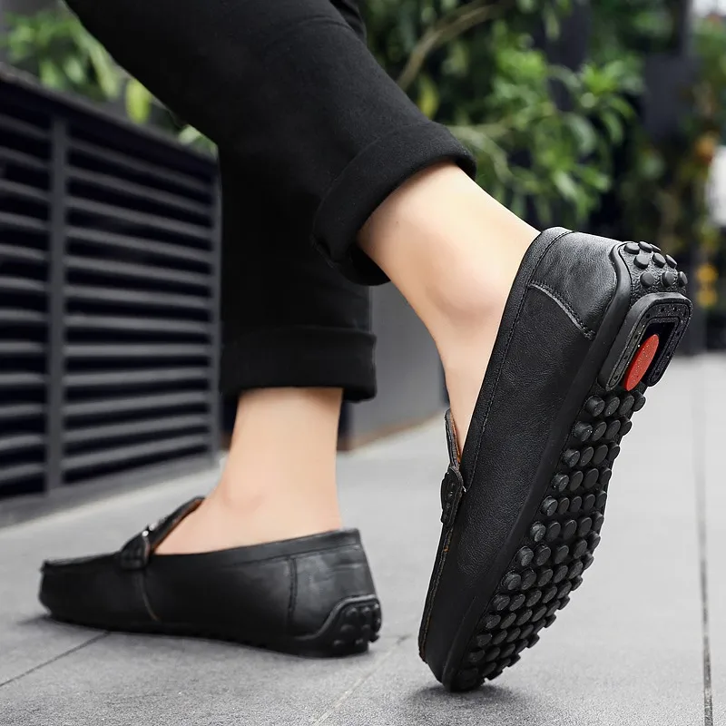 

New Arrival Mens Loafers Shoes Luxury Casual Brand Shoes Slip-on Pu Leather Men Shoe 2021 Fashion Sneakers Mens