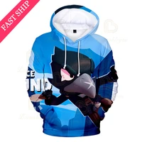 3d jacket boys girls tops browlers kids hoodie mr p and shooting star game sweatshirt baby clothes shoot shark max child wear