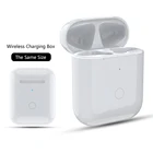 Сменный беспроводной зарядный бокс для Airpods 12, Bluetooth-наушники, зарядное устройство 450 мАч, чехол светодиодный светодиодным индикатором