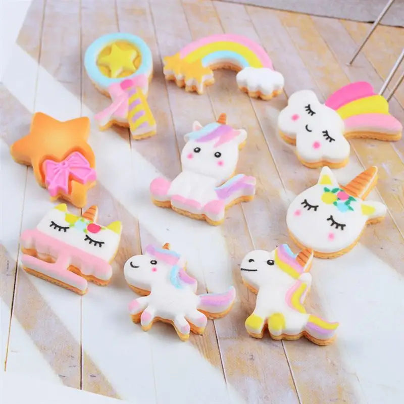 

50Pcs Cartoon Shape Kids DIY Accessories Handmade Brooch Hair Rope Accessories