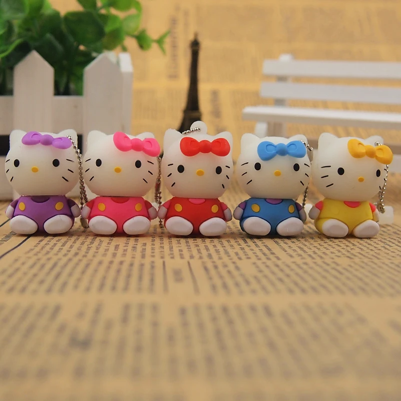 Usb флешка флеш накопитель Hello kitty usb 2 0 оптовая продажа 64 ГБ 32 128 Мб карта для