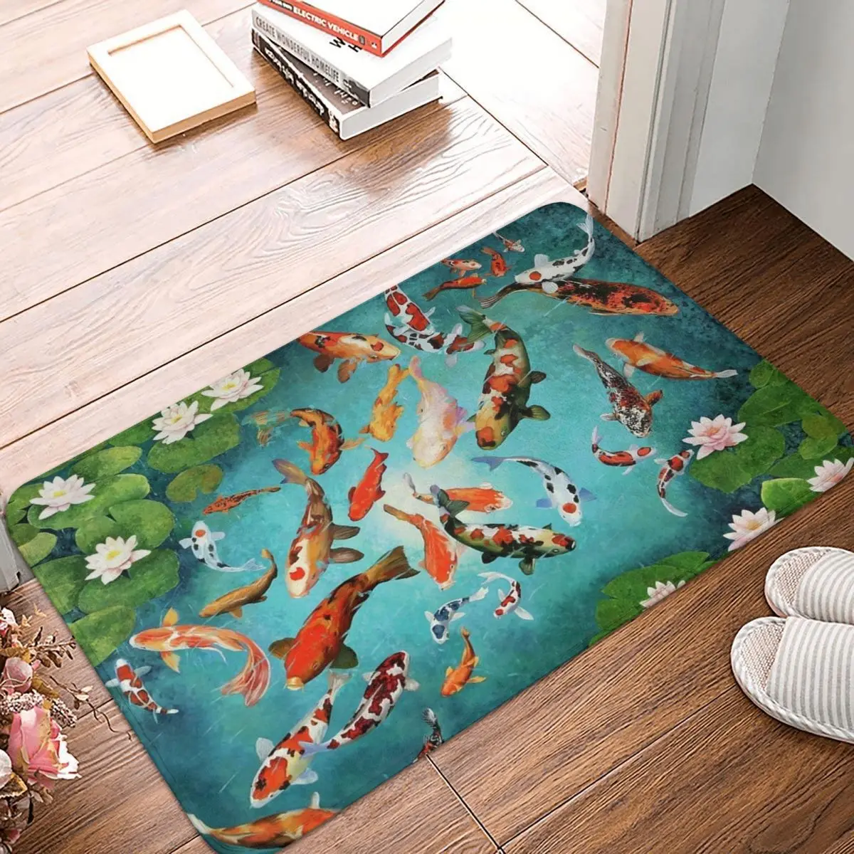 

Коврик для рыбного пруда из полиэстера, 40 х60 см