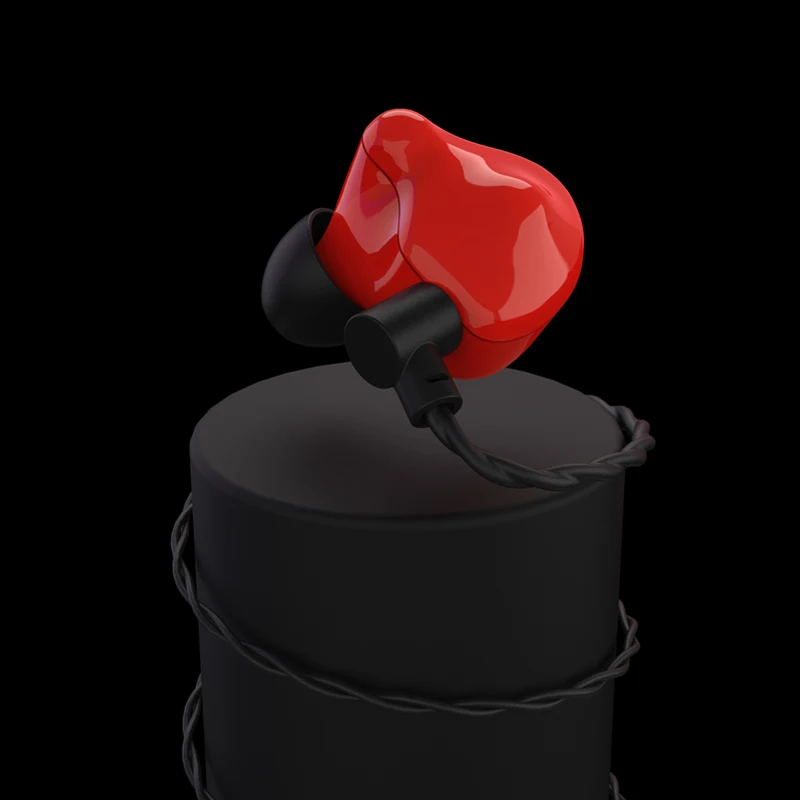 VS3 red VSONIC VS3 Айсберг Динамический драйвер HiFi аудио в ухо монитор наушники с 2 Pin 0,78 мм съемный кабель - Цвет: VS3 red