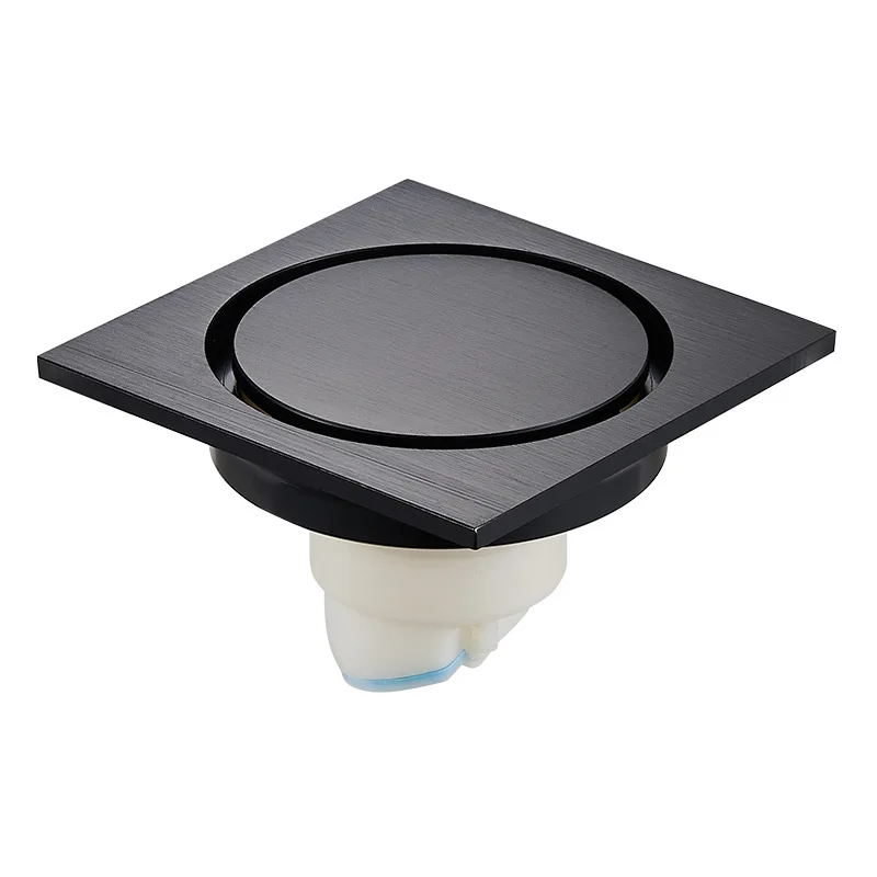 4 дюймовая вставка для плитки квадратный пол мусорные решетки ванная комната Душ