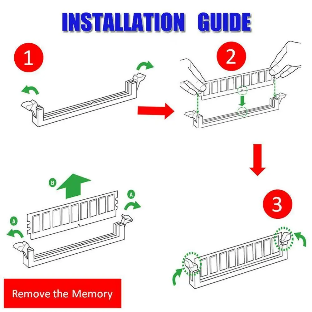 Адаптер для ноутбука DDR3/4 ОЗУ настольного компьютера Тестовая карта памяти